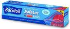 Bacofoil 15 Double Seal Safeloc Food & Freezer Bags Medium 27x24cm