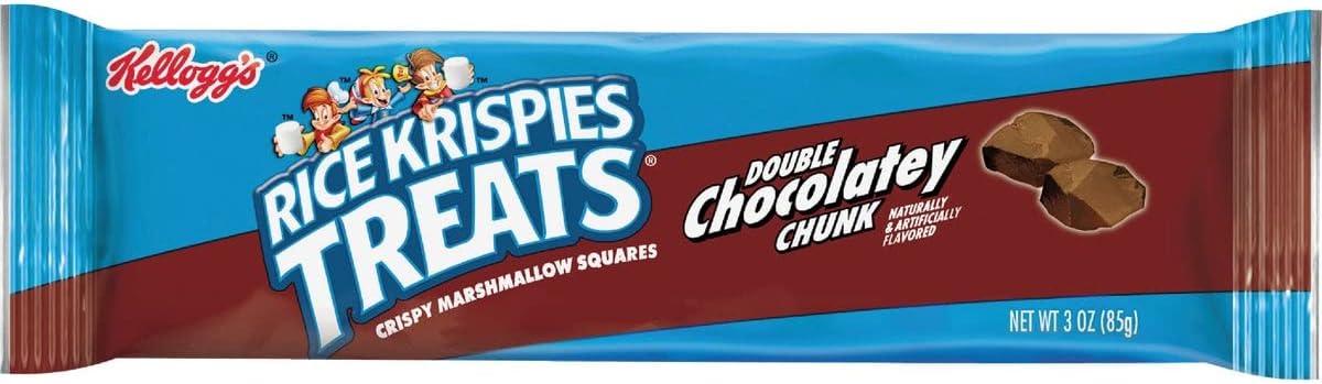 Rice Krispies Treats Big Bar, Double Chocolate Chunk 3 oz (Pack of 12)