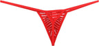 Men's See through G-string Underwear Low Rise String Thong Sexy Y-back Underpanties for Men