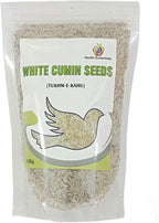Jioo Organics White Cumin Seeds 100g tukhmekahu Seeds