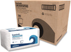 Boardwalk 1-Ply White Disposable Napkins, 6 Packs of 500, 3000 Total, 12" x 12, Quarter-Folded, Absorbent Textured Paper, Made in the USA