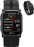 Blood Pressure Monitor with FDA 510(k) Clearance,Blood Pressure Monitor Watch with Heart Rate,Blood Oxygen (Wellness), Pedometer, Medical Watch for Health Data Monitor (Gunmetal)
