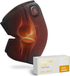 Heating Pad for Knee, Heated Knee Brace for Arthritic, Heated Knee Wrap with 3 Temperature Settings, 3000mAh Long-Lasting Battery, 30min Auto-Off