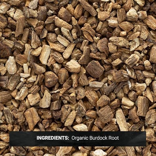 Frontier Organic Burdock Root, 1-Pound Bulk Bag, Common in Root Beer Recipes, Cut & Sifted, Sustainable Grown, Kosher (Packaging May vary)