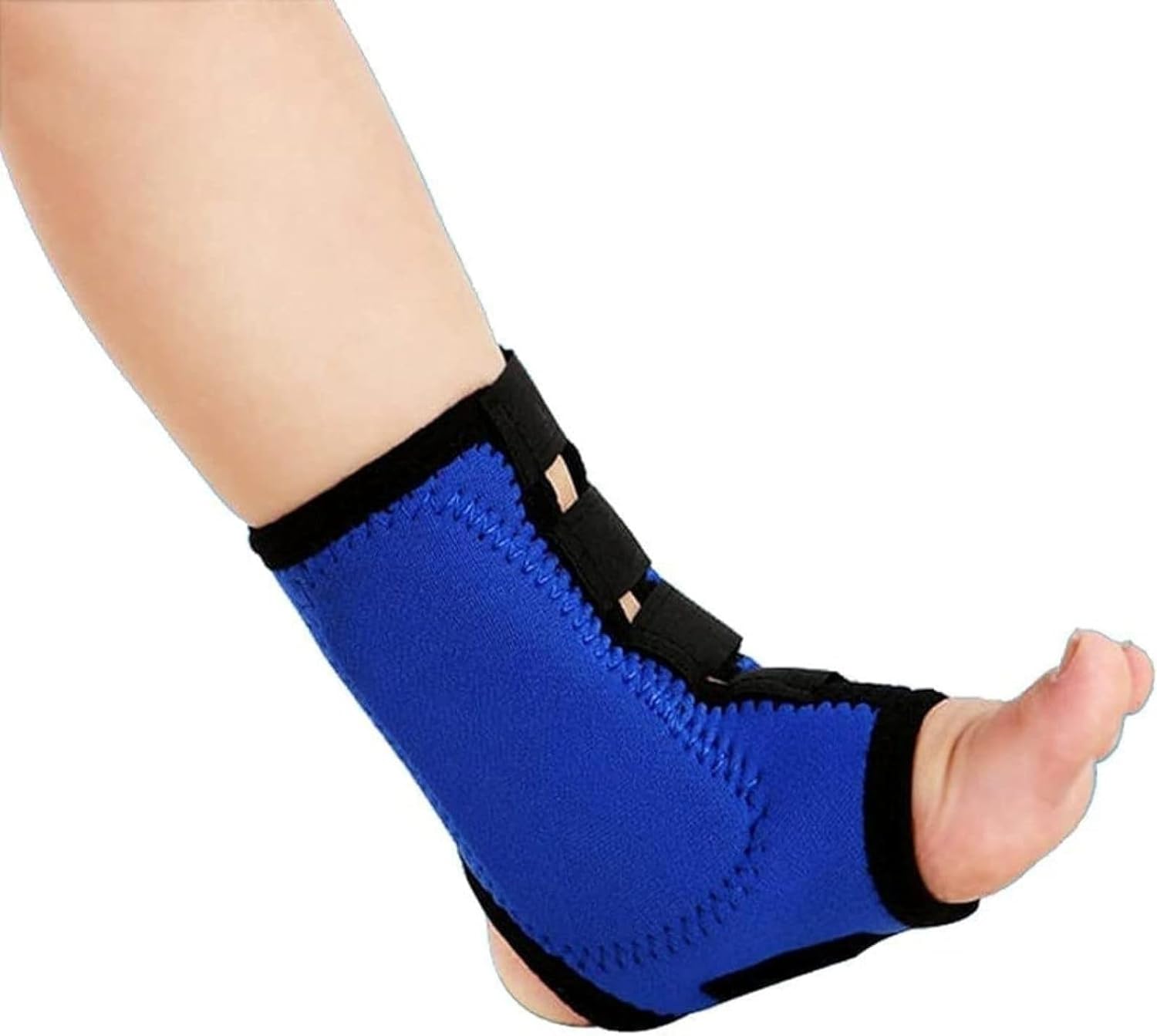 Kids AFO Foot Drop Brace Support, Pediatric Ankle Foot Orthosis for Walking Support, Walking Drop Foot Brace Strephenopodia Splint for Child Toddler, for Right Or Left Foot,3XS