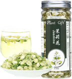 Plant Gift Jasmine Tea Dried Flowers, 100% Natural Pure Herbal Tea, Loose Leaf White Jasmine Can Mix Green Tea, Can Extract Jasmine Essential Oil 30G / 1 Oz