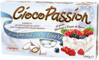 Crispo Confetti: "Ciocopassion" Meringue and Berries Taste Chocolate Dragees 1000g 35oz [ Italian Import ]