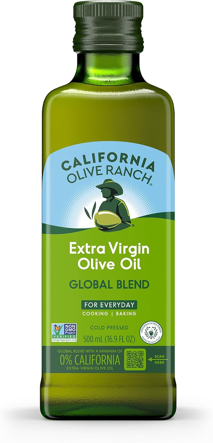 California Olive Ranch, Global Blend Medium Extra Virgin Olive Oil, 500 mL