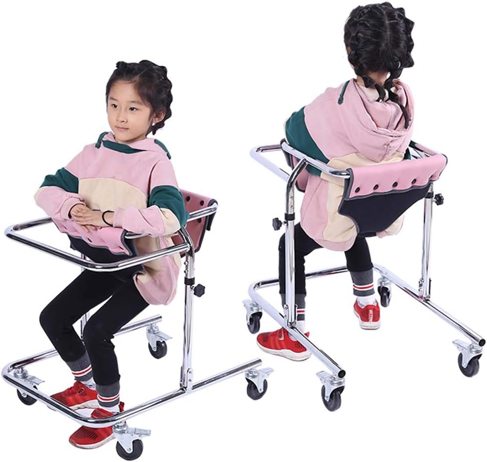 Walker Stand Cerebral Palsy Hemiplegia Rehabilitation Training Equipment - Suitable for 80-120cm Child Training