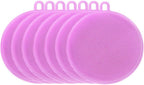 Silicone Dish Scrubber, Kitchen Sponges, Silicone Sponge,Dish Brush, Silicone Sponge Dish Sponges, Kitchen Sponge Double Sided Cleaning Sponges Gadgets Tools Brush Accessories (7 PCS,Purple)