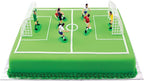 Green Football/Soccer Toppers for Cake and Cupcakes Cake Decorating Ornaments Set of 9 Attractive Processed Cupcake Toppers Frosting, Icing and Decorations