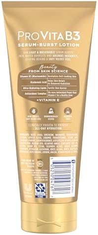 Vaseline Pro VitaB3 Serum Burst Lotion Luminous Glow Healthy, Glowing Skin, Lightweight 10x Antioxidant Power of Vitamin C with Vitamin B3, Hyaluronic Acid & Vitamin E, 7.5 Fl Oz