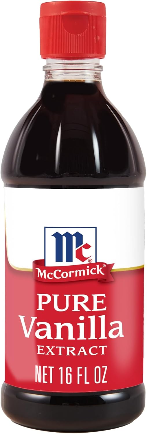 McCormick Vanilla Extract, Pure, No Corn Syrup, Gluten Free, Rich, Sweet Flavor and Aroma for Baking and Savory Dishes, 16 fl oz