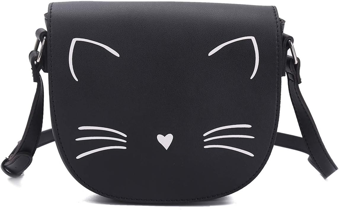 Gladdon Crossbody Bags for Teen Girls Small Fashion Preteen Purses Cat Birthday Gift for Girl