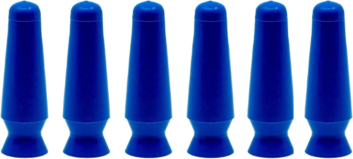 DMV Scleral Cup Lens Inserter Pack of 6, Ventless Contacts Inserter Tool for Scleral Lenses, Hard Lenses & Prosthetic Eyes, Applies Contacts Safely, Comfortably & Hygienically