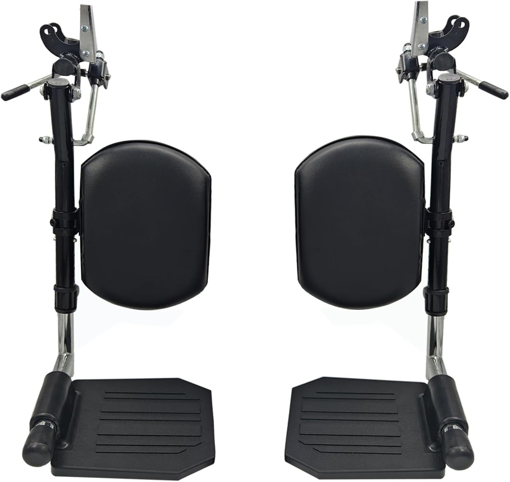 Wheelchair Lift Leg Rest，Wheelchair Foot Rest，Drive Wheelchair Parts ，for Standard Wheelchairs（1pair）