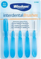 Wisdom Interdental Toothbrushes x5 0.6mm X-fine