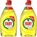 Fairy Washing Up Liquid Lemon (320ml) - Pack of 2
