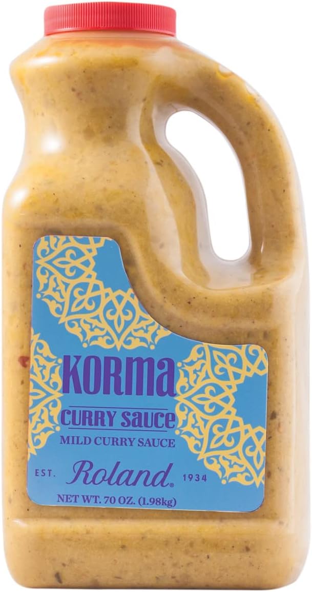 Roland Foods Korma Curry Sauce, Specialty Imported Food, 70 Ounce, Pack of 1