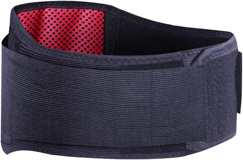 Lumbar Brace-Lower Back Support Belt,Adjustable Self-Heating Magnetic Therapy Belt for Pain Relief and Injury for Men Women (Size : M)