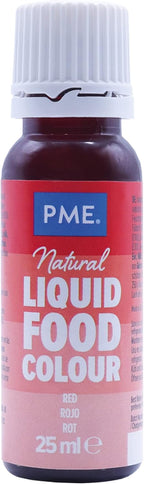 PME 100% Natural Food Colouring - Red 25 g