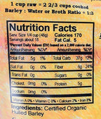 Grain Place Foods | Non-GMO Organic Hulled Barley | Made in the USA | 2 lb Bag
