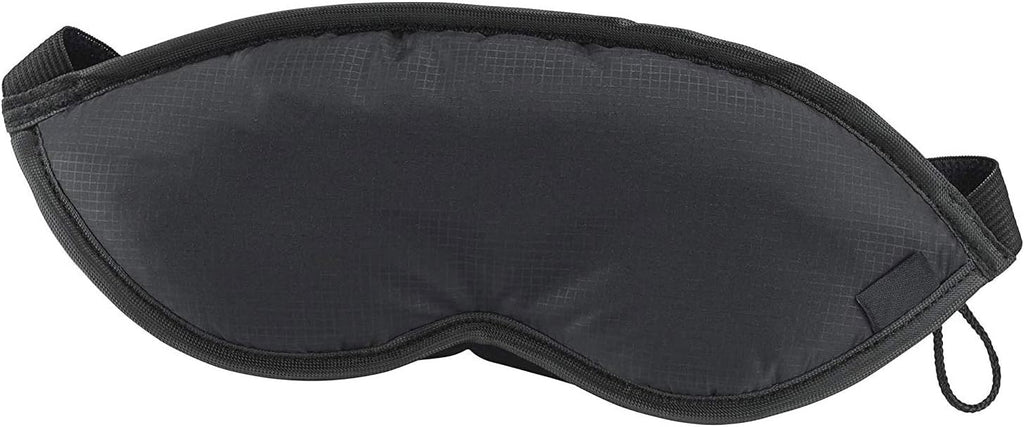 Lewis N. Clark Men's Travel Comfort Eye Mask with Adjustable Straps, Black, Single (505-Black)