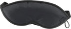 Lewis N. Clark Men's Travel Comfort Eye Mask with Adjustable Straps, Black, Single (505-Black)
