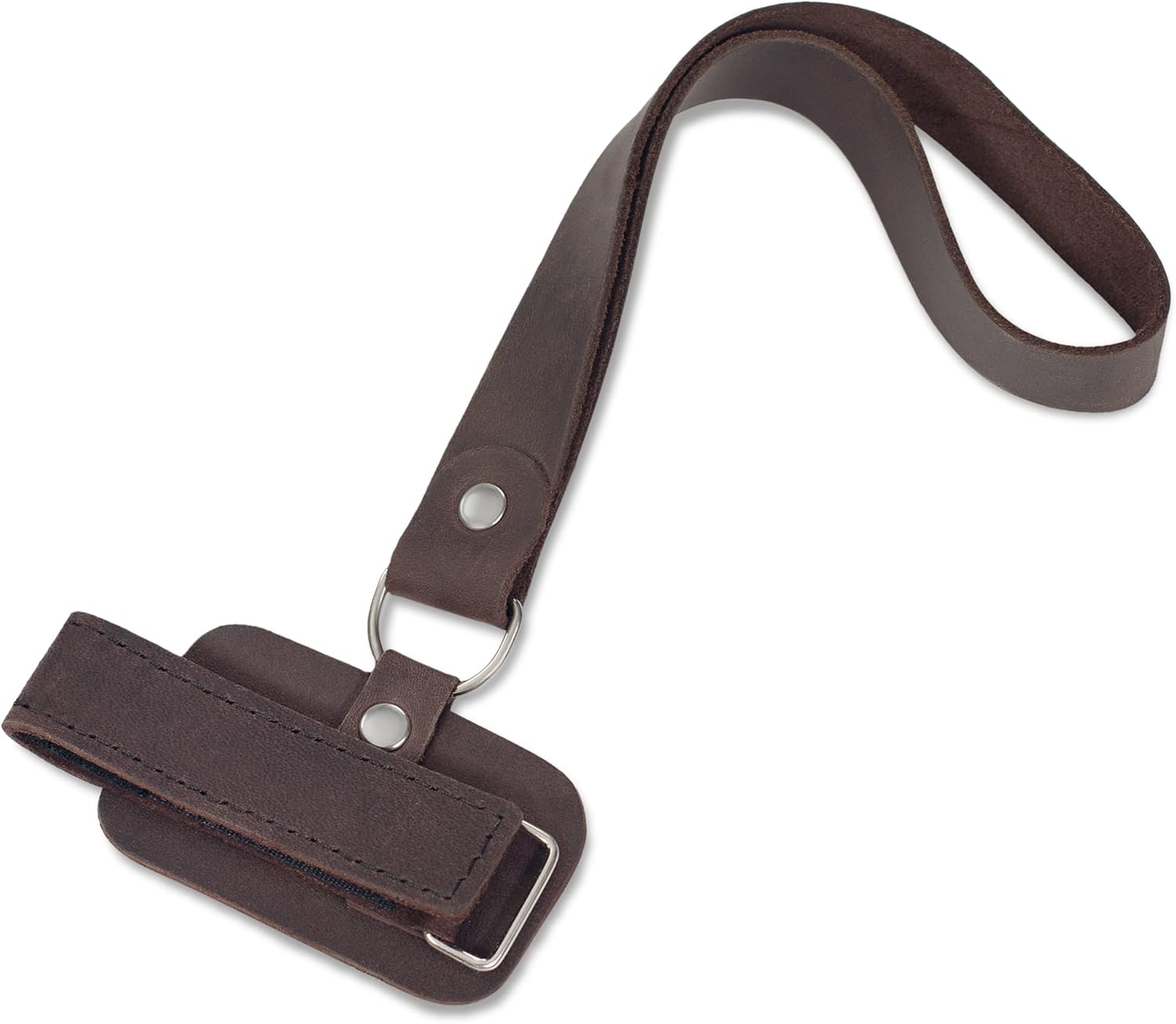 Asterom Handmade Leather Cane Strap - Stylish Wrist Strap for Canes and Walking Sticks