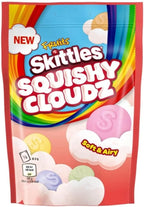 Skittles Fruits Squichy Cloudz Candy Gummies 70g per pack ( Case of 14 )