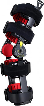 Gambo ROM Knee Brace: Hinged Knee Brace for ACL, MCL, PCL Injuries & Arthritis - Adjustable Post-Op Knee Support for Recovery