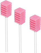 (50 Pack) Disposable Oral Swabs, Sterile Dental Sponge Swabsticks Unflavored for Mouth or Gum Cleaning
