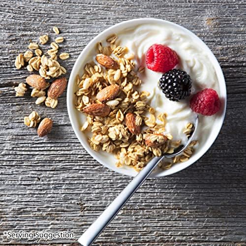 Bear Naked Granola Cereal, Whole Grain Granola, Breakfast Snacks, Vanilla Almond Crisp (6 Bags)