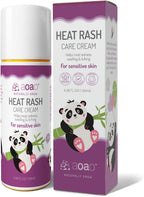 Prevents Prickly Cream | Heat Rash Cream for Babies, Sweat Rash, Eczema & Skin Irritations | Soothes Baby Skin Discomfort | Promotes Barrier Repair for Kids | Gentle for Newborns/Toddlers - 3.38oz