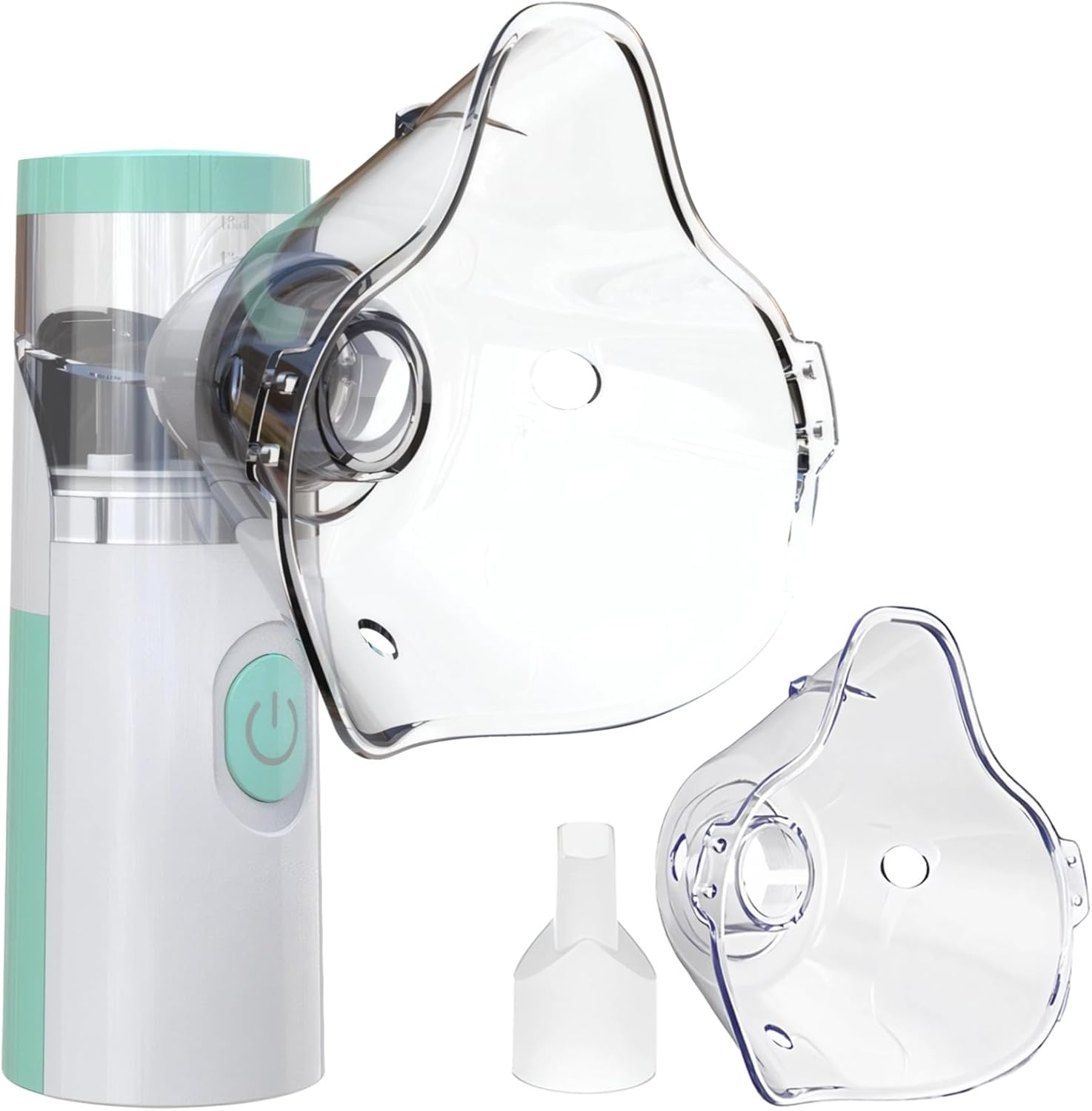 USB Pet Nebulizer, Portable Handheld Device for Dogs and Cats, Includes 2 Masks, Silent Operation, High Mist Rate, Fcc & Ce Approved