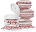 Luster Dust - Rose Gold (4g 1x Jar) | Edible Vegan Dust & Paint for Cake Decorating, Ice Cream, Desserts, Cocktails and Beverages by Bakell
