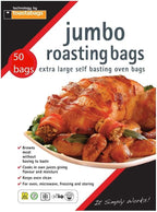 Toastabags Jumbo Oven Roasting Bags, 55 x 60cm,(Pack of 50)