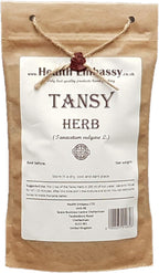Health Embassy Tansy Herb | Tanacetum Vulgare L | Herbal Tea (50g)