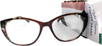 Foster Grant Sofia Vergara Fashion Reading Glasses, Cat Eye oversized Frame, Multicolor Floral Pattern +1.75 FGSV23603