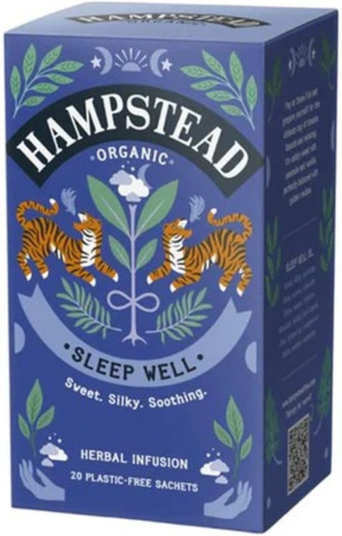 Hampstead Tea Organic Sleep Well Herbal Infusion 20 bags