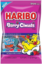 HARIBO NEW Berry Cloud Gummi Candy, 4.1 Ounce (Pack of 12)
