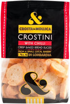 Crosta & Mollica Crostini - Chilli (150g) - Pack of 6
