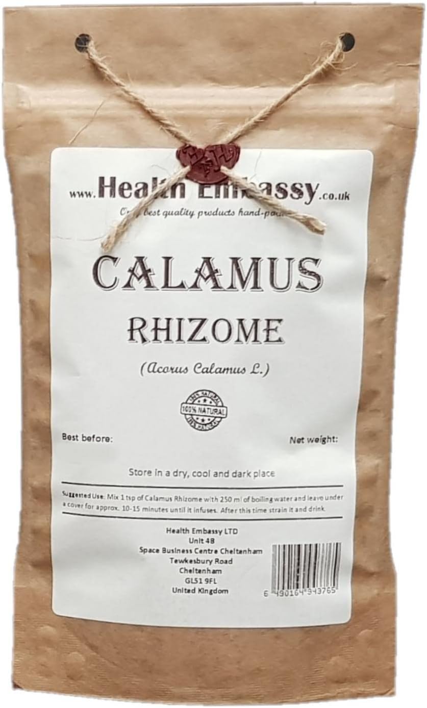 Health Embassy Calamus Rhizome | Acorus Calamus L | Herbal Tea (100g)