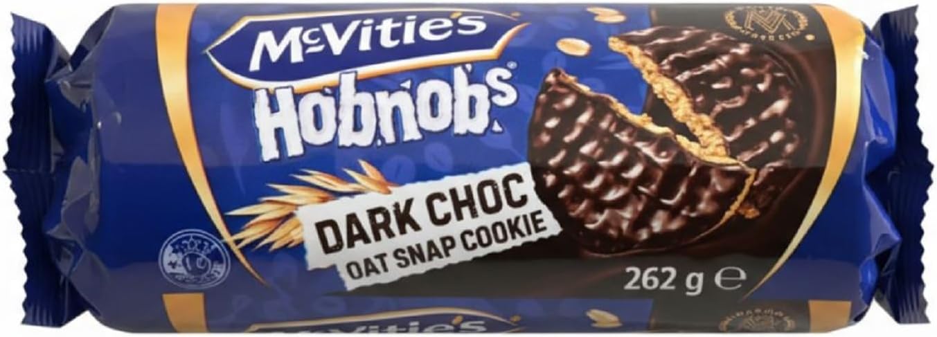 Mcvitie's Dark Chocolate Hobnobs 262g - Pack of 6