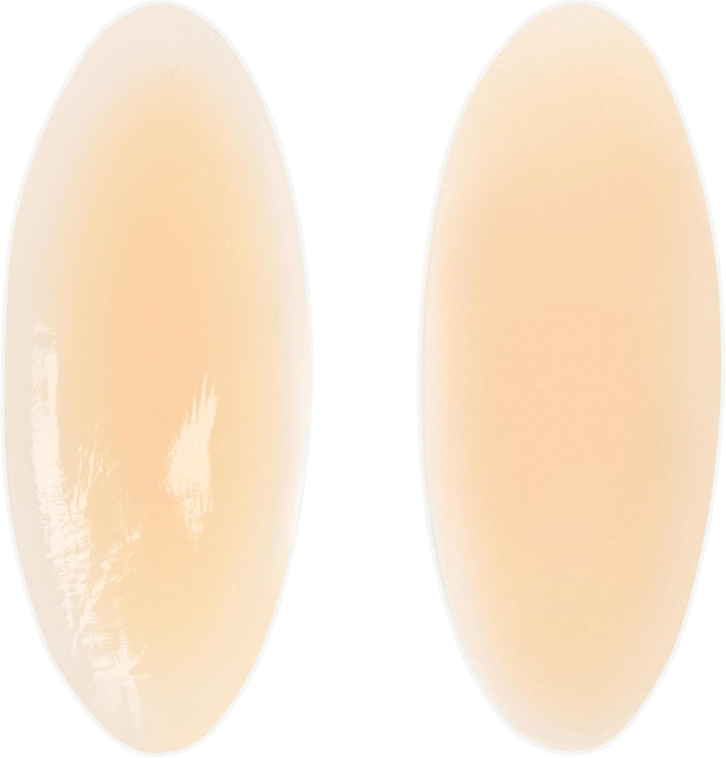 Nimiah Silicone Sticky Calf Pads - Invisible Soft Calf Corrector Patches for Straightening Crooked O-Shaped, X-Shaped or Thin Skinny Legs 1 Pair