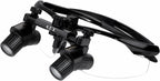Ergonomic Dental Loupes 4.0X 450mm, Ergo Surgical Loupes Magnifying Glasses with Adjustable Pupil Distance & Pupil Height