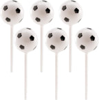 Dekora, Football Cupcake Toppers, Game Day Party Decorations, 6 Units