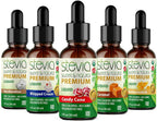 Stevia Intl - (Pack of 5) Wonka Land Bundle. Stevia Liquid Drops with 5 Flavors. All Naturally Sweet, Non-Bitter, No Sugar Added, 0 Carb, 0 Calorie, Non-GMO, Vegan, Diabetic & Keto Friendly (1oz)