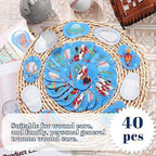 Panitay 40 Pcs Kids Eye Patches for Boys Toddlers Adhesive Patches Bulk with Lazy Eye Breathable Fabric Pad Light Blocking Cute Designs Cotton Adhesive Bandages for Boys Children