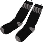 Aramox Electrical Heated Socks Efficiently Warm Feet with 3 Heat Settings for Men Women Winter Camping Black